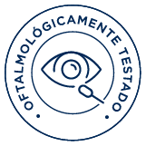 Testado oftalmologicamente